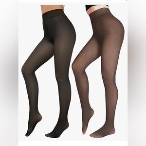 X-Cheng fleece lined tights